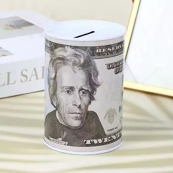 1 шт. 7,5*11 креативная цилиндрическая валюта-копилка детская ремесленная копилка