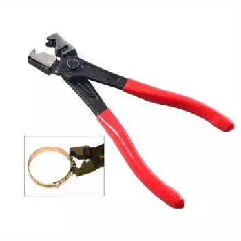 1 шт. 7-дюймовые плоскогубцы для хомутов типа Clic-R, плоскогубцы для зажимов, прочные металлические красный