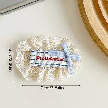 1 шт./7 шт. Кружевной материал Сельский стиль Дизайн тканевой этикетки Многофункциональные аксессуары для одежды Милые швейные аксессуары Изысканные 9x8 см 1PC