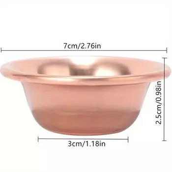 1 шт. 7 см чистая медная питьевая чаша латунь маленькая благоприятная тибетская святая творческая чашка для воды чай золотая домашняя декоративная буддийская