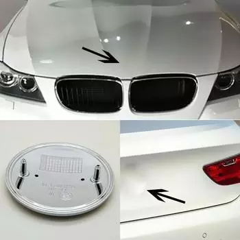 1 шт., 82 мм и 74 мм, эмблема на переднем капоте автомобиля, логотип для M X6 X5 X4 X3 X2 X1 E90 E60 E46 F10 E39 F30 F20 E70 E92 E87 E30 E91 E53 1pcs For 82mm