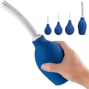 1 шт., 89/160/220/310 мл, анальный/вагинальный шарик для клизмы, очиститель для шприца для промывки толстой кишки, ректальный шприц S