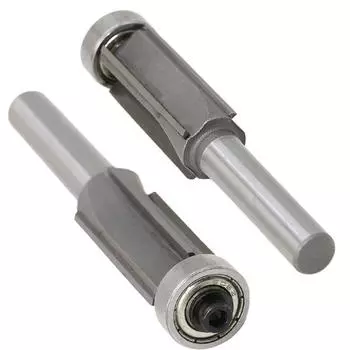 1 шт. 8 мм хвостовик 4 зуба сверхдлинный заподлицо фреза подшипник деревообрабатывающая фреза 1Pc