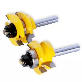 1 шт. 8 мм хвостовик фрезы для направляющих и стоек - четверть круглая фреза для деревообработки шипорез для деревообрабатывающих инструментов 8mm Shank