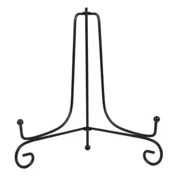 1 шт. 8 Железный мольберт Классическая подставка для дисплея Чаша Тарелка Фоторамка Книга Artwor Черный