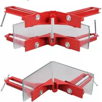 1 шт. 90-градусные прямоугольные зажимы, шарнирный зажим для деревообработки, фоторамка, стеклянный крепеж, ручной инструмент плотника red