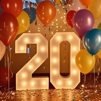 1 шт. 91,5 см большая рамка для цифр с теплым белым светом 3D KT Board заполненный шар цифровая модель подходит для вечеринок по случаю дня рождения, юбилейных украшений Number 1