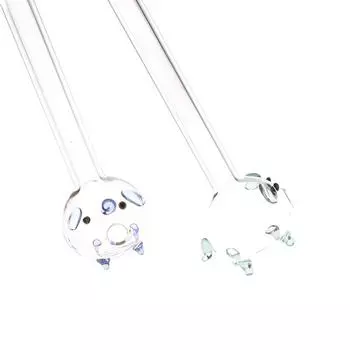 1 шт. 9 цветных пипеток для питья, соломинки для здоровья, соломинки для питья в виде мультяшной свиньи, экологически чистые стеклянные украшения для дома, высокое качество чёрный