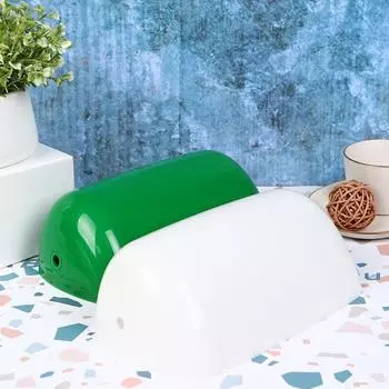 1 шт., абажур для лампы Bankers Bright, сменный абажур для лампы Bankers зелёный