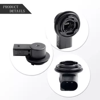 1 шт. ABS автомобильный фонарь P21W патрон для лампы аксессуары 6R0953123A для деталей для гольфа аксессуары черный CHINA