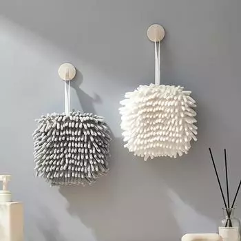 1 шт. адсорбционная суспензия для кухни и ванной комнаты, быстросохнущий, пушистый и мягкий носовой платок из синели - случайный