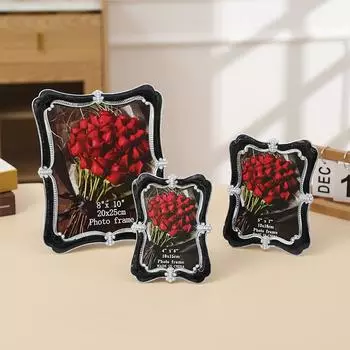 1 шт. акриловый праздничный свадебный настольный орнамент в европейском стиле держатель для фотодисплея домашний декор подарок гостиная