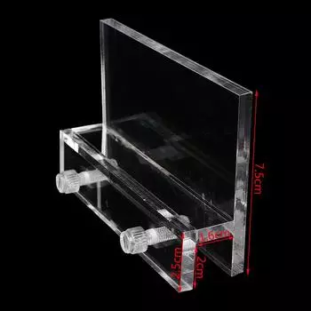 1 шт. Аквариум прозрачный аквариум светодиодный держатель лампы светильники опора подставка 11*7.5cm