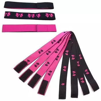 1 шт. эластичная лента для обертывания краев парика, кружевная плавкая лента для укладки краев детских волос, регулируемые плавкие ленты для парика чёрный