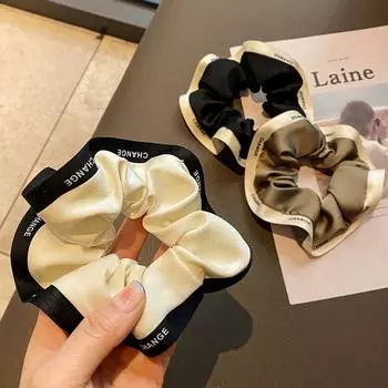 1 шт. эластичные атласные элегантные резинки для волос HairRope головные уборы аксессуары для волос повязка на голову ткань