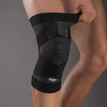 1 шт. эластичный дышащий наколенник с регулируемыми ремнями XL