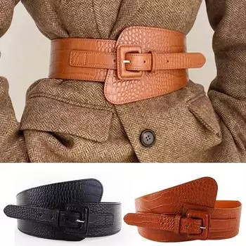 1 шт. эластичный пояс сосущий опоясывающий аксессуары для одежды регулируемый чёрный