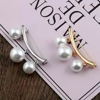 1 шт. элегантная мода своими руками жемчуг женская брошь булавки зажим для одежды платье пряжка фиксированные ремни ювелирные изделия