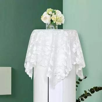 1 шт., элегантные перчатки для дивана, чехол для кондиционера, скатерть в европейском стиле, украшение для фермерского дома, чехол от пыли Leisi 80*80cm