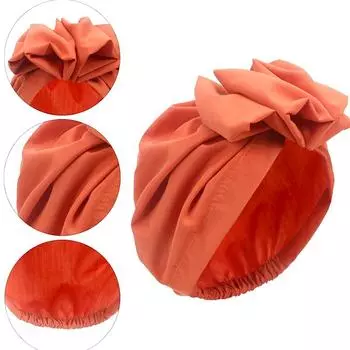 1 шт., элегантный красивый платок в стиле ретро, бандана, повязка на голову из хлопка, повязка на голову, однотонная тюрбанная шапка, мусульманская кепка