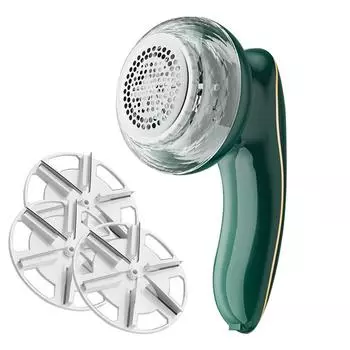 1 шт. электрическая машинка для удаления волос используется для снятия катушки с портативного перезаряжаемого свитера, бритвы для одежды YSL зелёный