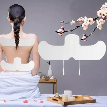 1 шт., электродные подушечки EMS, вилка 2 мм, 34x13 см для плеч, иглоукалывание, стимулятор мышц, массажер TENS, физиотерапевтическая подушечка, уход за здоровьем 1PCS