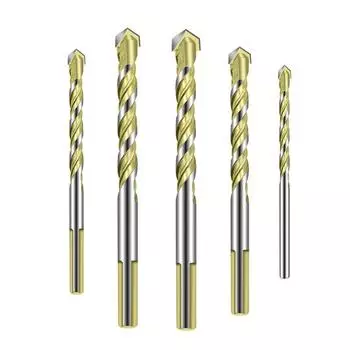 1 шт. электроинструмент, алмазная дрель, молоток, бетонная плитка, металлическая круглая ручка, настенная кольцевая пила, треугольные многофункциональные биты, перфоратор, керамика 5mm