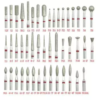 1 шт. алмазная дрель для ногтей, фреза для маникюра, вращающиеся насадки для очистки кутикулы, аксессуары, дрель для ногтей, полировщик FA2307