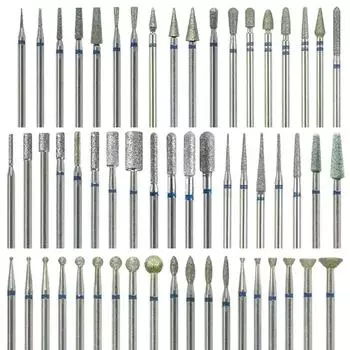 1 шт., алмазные сверла для ногтей, электрические фрезы для педикюра, маникюра, пилочки для кутикулы, инструменты для ногтей, аксессуары