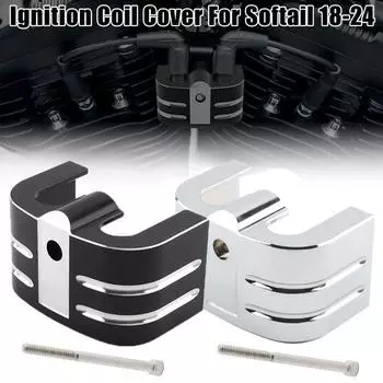 1 шт. Алюминиевая заготовка с ЧПУ для мотоцикла, крышка катушки зажигания для Harley Softail 2018-2024