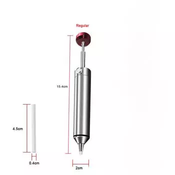 1 шт. Алюминиевый мощный насос для отсоса припоя, всасывающий оловянный пистолет, паяльная присоска, удаление вакуумного паяльника, сварочный ремонтный инструмент