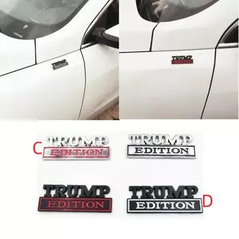 1 шт., эмблема Trump Edition, автомобильная наклейка для C/ompass P/atriot R/enegade F/ord F150 F250 F350 C/hevrolet GMC Hummer D/odge и т. д.. Все автомобили A