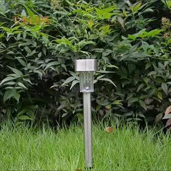 1 шт. энергосберегающий путь открытый сад лужайка из нержавеющей стали светодиодные солнечные лампы гирлянды