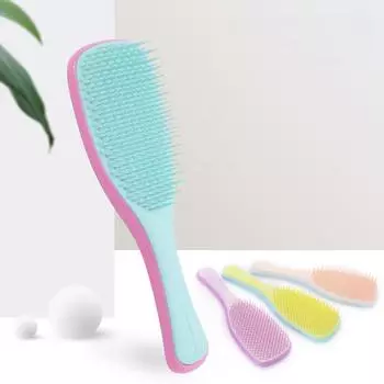 1 шт. антистатическая расческа для волос с ручкой, распутывающая расческа, инструменты для укладки волос в салоне