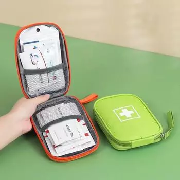 1 шт., аптечка первой помощи для семьи, конфетного цвета, большая вместимость, походный набор для путешествий, медицинский бинты