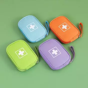 1 шт., аптечка первой помощи для семьи, конфетного цвета, большая вместимость, походный набор для путешествий, медицинский бинты