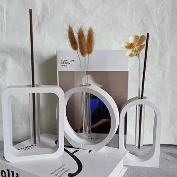 1 шт. арка прямоугольная круглая гидропонная гипсовая форма нерегулярная ваза для растений силиконовая форма для украшения дома LXY