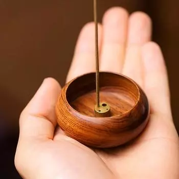 1 шт. Ароматерапевтическая пластина, практичная ароматическая вставка, лечебная дзен-курильница, мини-курильница, круглая пористая палочка для благовоний