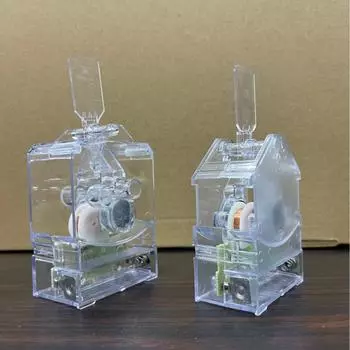 1 шт. Авто качающийся дисплей аксессуары креативный акриловый воблер стенд сделай сам автоматически качающаяся голова модель украшения автомобиля A2