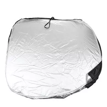 1 шт. Автоаксессуары С покрытием Солнцезащитный козырек на лобовое стекло и теплоизоляционный чехол Автомобильный солнцезащитный козырек, блокирующий свет M