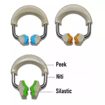 1 шт. Автоклавируемые стоматологические секционные контурные матрицы клинья пластиковые набор зажимных колец матрицы ленты стоматологический инструмент 1 piece Wide Prep