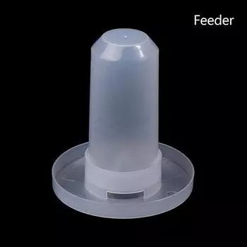 1 шт., автоматическая поилка для птиц, перепелов, фонтан, пластиковая кормушка для птиц, поилка, поднос для воды, еда, резервуар, принадлежности для клетки для птиц и голубей