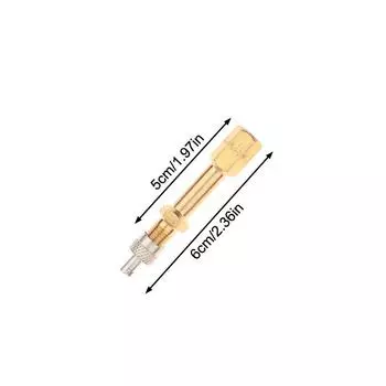 1 шт. Автомобиль Авто Грузовик Латунный Колпачок Клапана Колеса Шины Удлинитель Штока Шины Удлинитель Шток Клапана Накачки Парохода Автоаксессуар 50MM