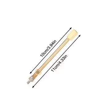 1 шт. Автомобиль Авто Грузовик Латунный Колпачок Клапана Колеса Шины Удлинитель Штока Шины Удлинитель Шток Клапана Накачки Парохода Автоаксессуар 100MM