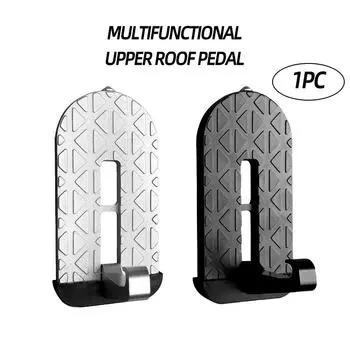 1 шт. Автомобильная педаль, алюминиевая дверная педаль, универсальная мини-вспомогательная педаль, верхняя педаль для крыши, педаль, автомобильные аксессуары