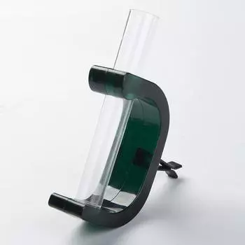 1 шт. Автомобильная ваза, зажим для воздуховода, центральная консоль, твердый автомобильный держатель для цветов, диффузор для вентиляции автомобиля, украшение, креатив зелёный