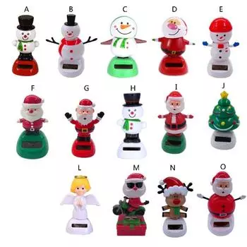 1 шт. Автомобильное украшение, рождественские украшения, игрушки для приборной панели, подоконник, стол, офисные принадлежности для интерьера, Санта, снеговик, дерево, эльф, ангел