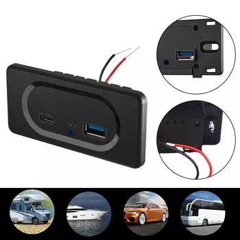 1 шт., автомобильное зарядное устройство, аксессуары, адаптер, черный, двойной USB