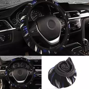 1 шт. автомобильные аксессуары чехол на руль оплетка на руль чехол универсальный авто интерьер принадлежности красный