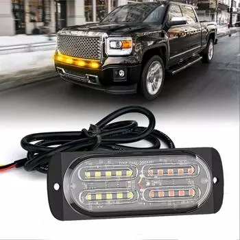 1 шт. Автомобильные стробоскопы 20 SMD мигающие сигнальные лампы светодиодные лампы для автомобиля светодиодные лампы аварийного водонепроницаемого света универсальные автомобильные аксессуары синий